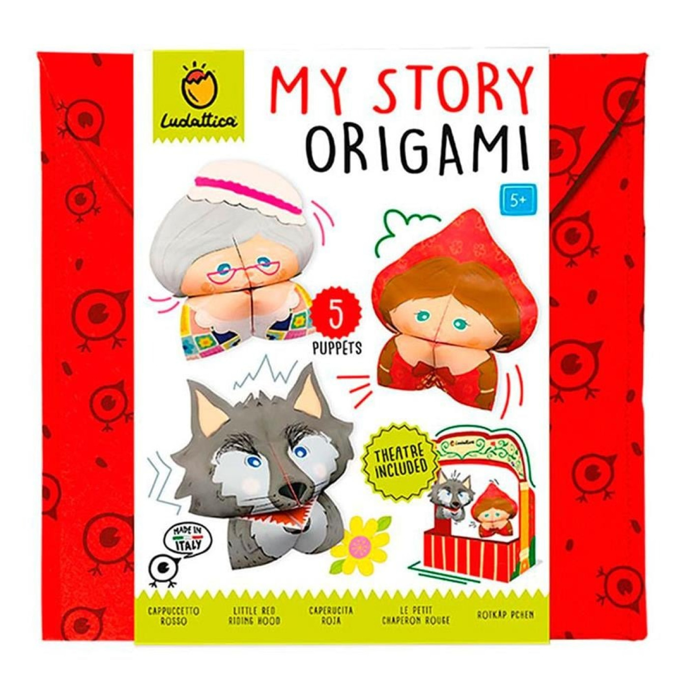 Origamiden Hikayeler - Kırmızı Başlıklı Kız - 8057158623416 - 8057158623416