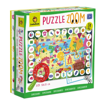 Ludattıca - Puzzle Zoom - Dinozor