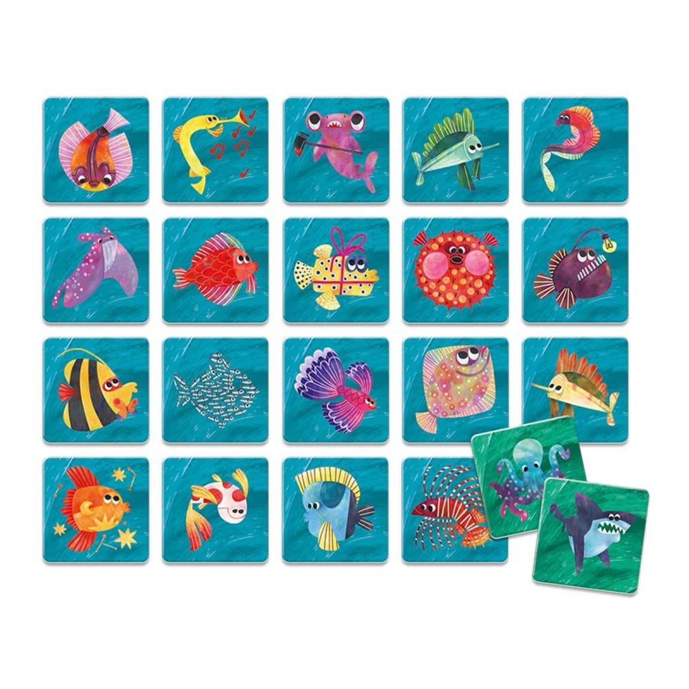 Gözlem ve Hafıza Oyunu - Köpekbalığına Dikkat - 8057158621023 Gözlem ve Hafıza Oyunu - Köpekbalığına Dikkat - ST01017 - 8057158621023