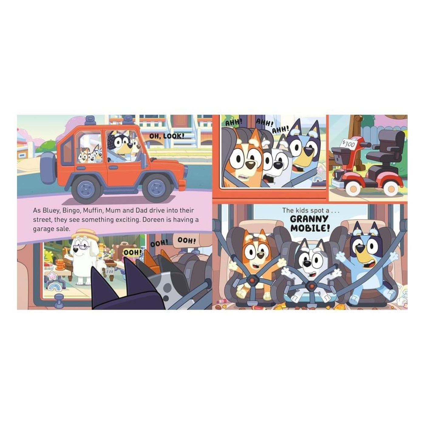 Ladybird Bluey - Granny Mobile - Board Book - 499,00TL TL - Kiki's Corner Ladybird Bluey - Granny Mobile - Board Book - Hikaye Kitapları Görseli