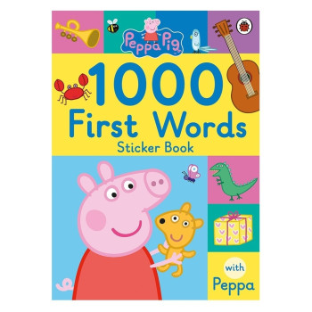 Peppa Pig - 1000 First Words Sticker Book Peppa Pig - 1000 First Words Sticker Book