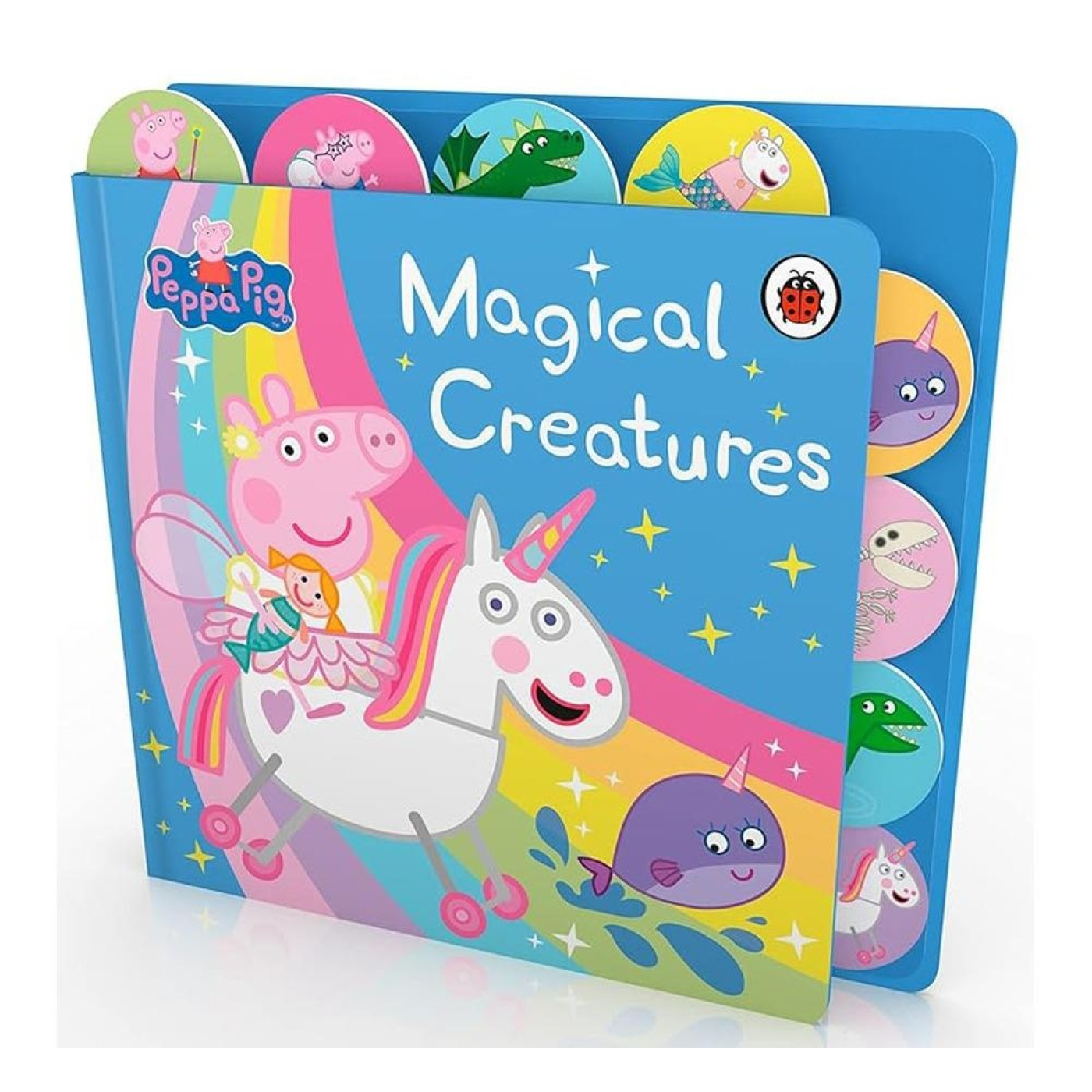 Peppa Pig - Magical Creatures Tabbed Board Book - 9780241543368 Peppa Pig - Magical Creatures Tabbed Board Book - ST01195 - 9780241543368