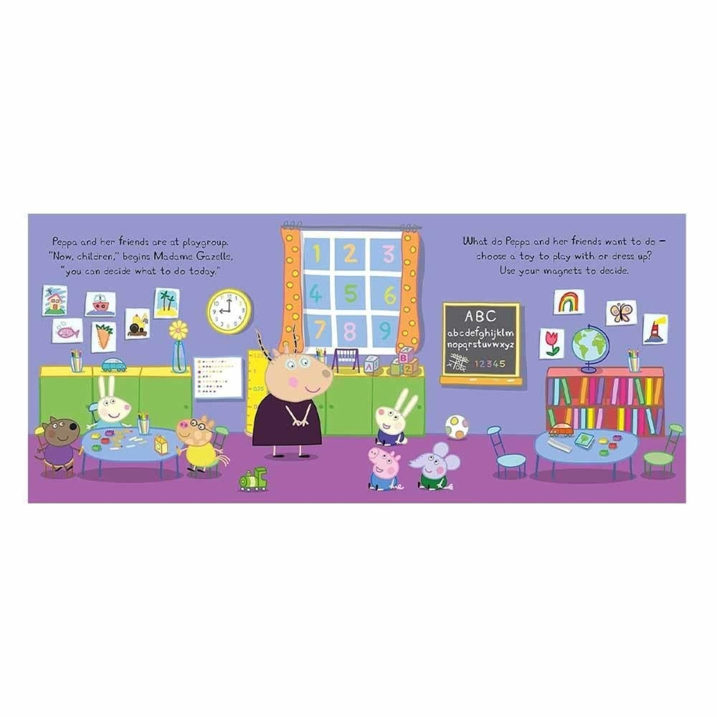 Peppa Pig - Peppa And Friends Magnet Book - 9780241321522 - 9780241321522
