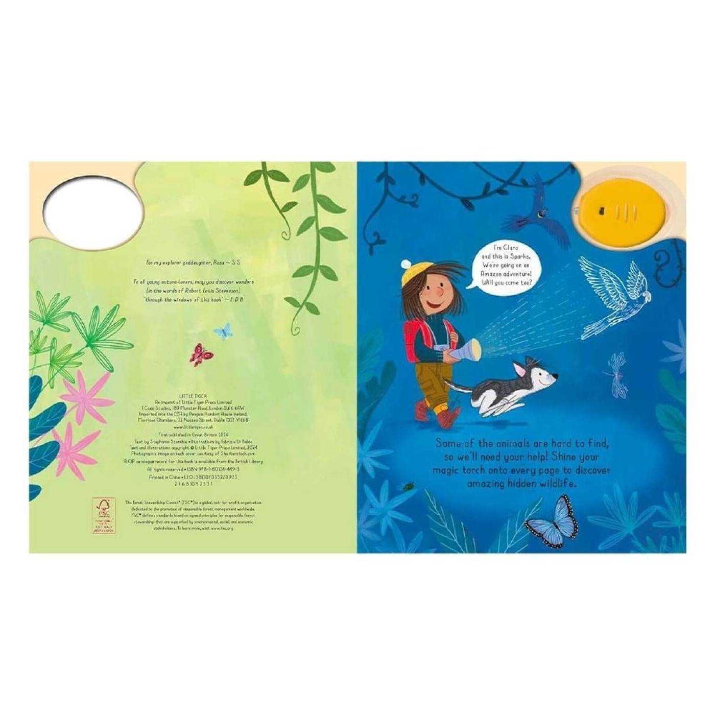 Magic Torch - Explore the Rainforest - 9781801044493 Magic Torch - Explore the Rainforest - ST01135 - 9781801044493