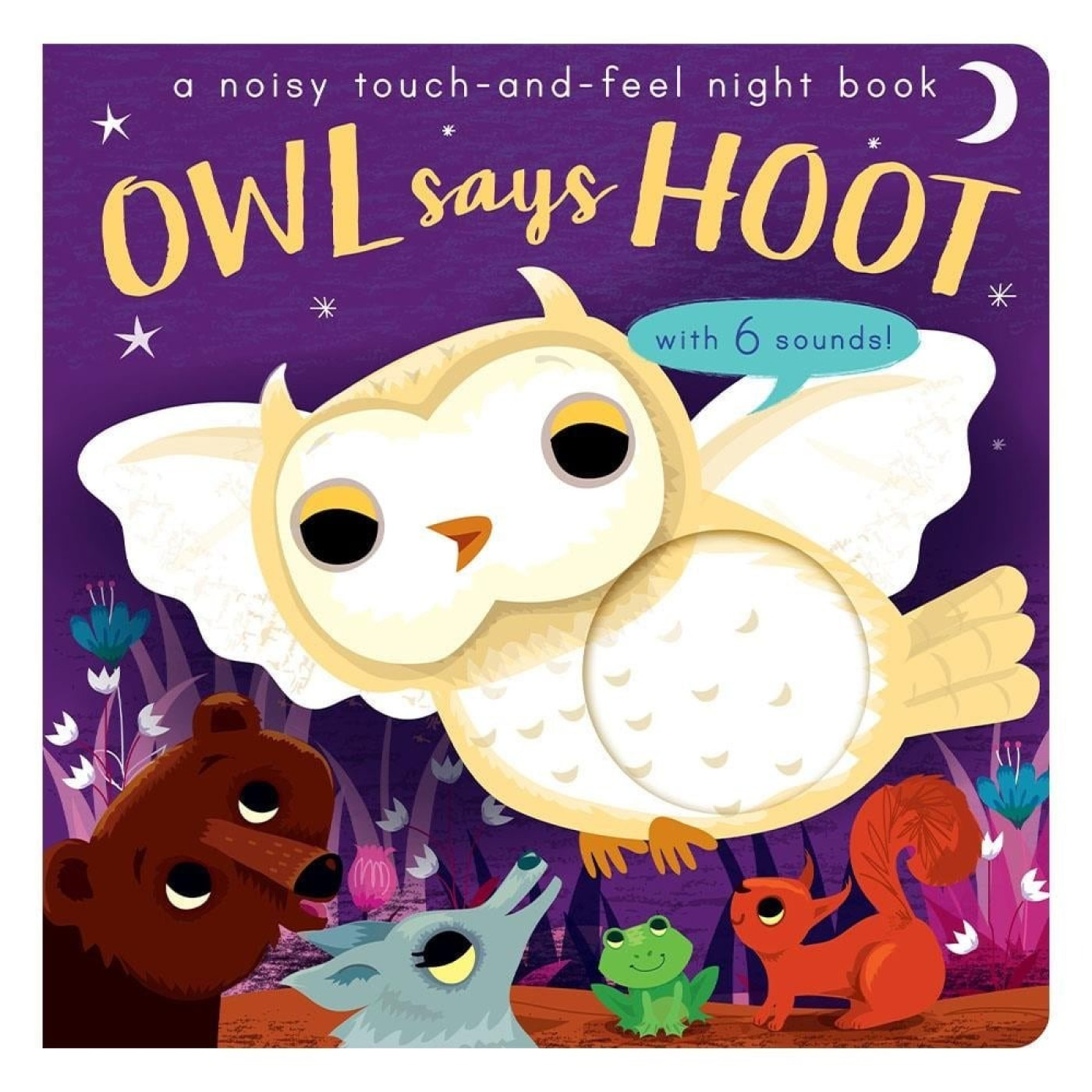 Owl Says Hoot - A Noisy Touch-and-Feel Night Book - 9781848574908 Owl Says Hoot - A Noisy Touch-and-Feel Night Book - 9781848574908 - 9781848574908