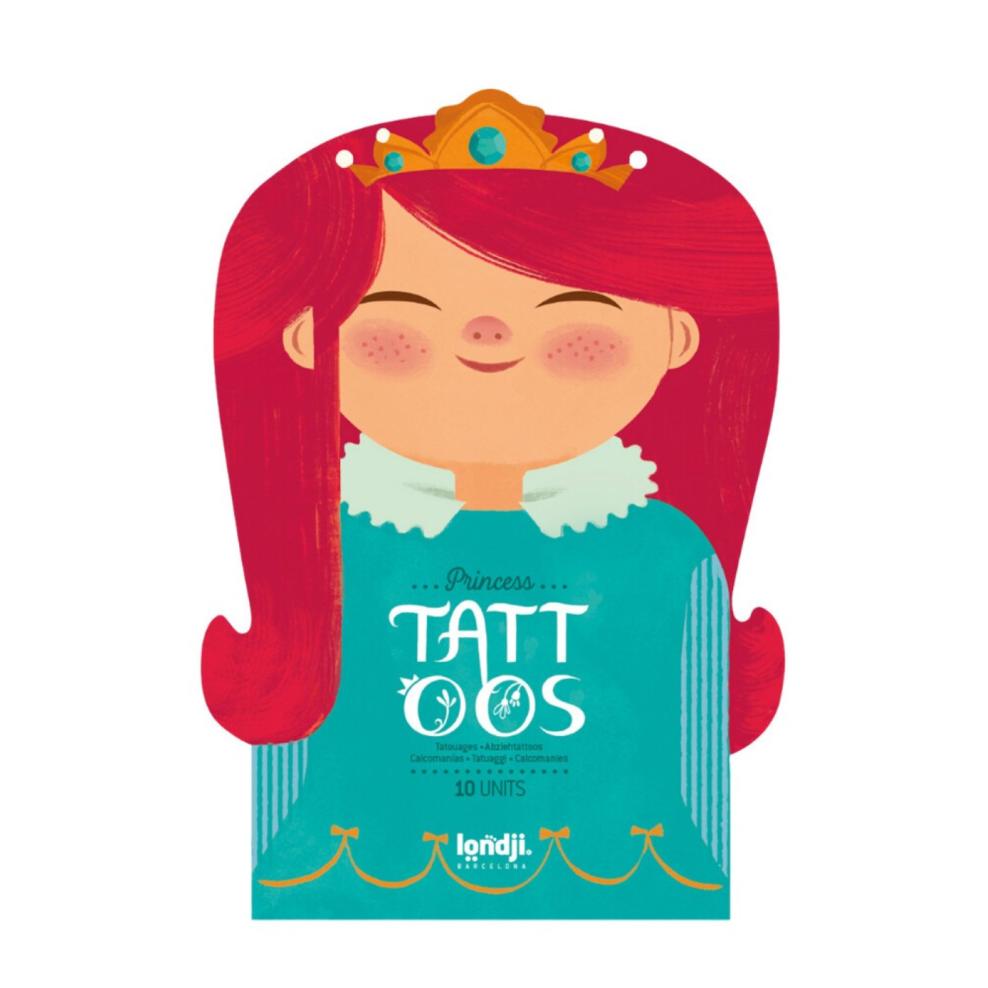 Londji Tattoos - Princess - ST00835 - 8436580423724