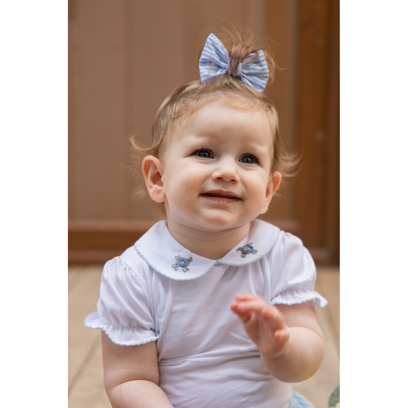 Lou Lou Baby Raya Rose Nakışlı Body