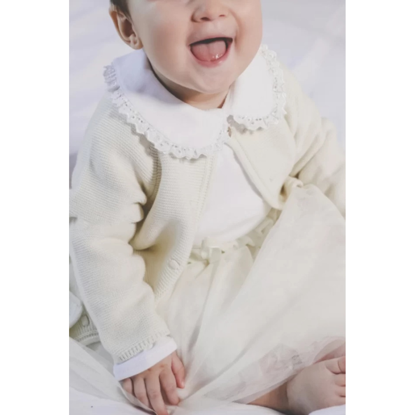 Lou Lou Baby Bebe Yaka Body – (Fisto İşlemeli)