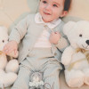 Lou Lou Baby Bebe Yaka Body Unisex -(Yusufçuk İşlemeli)