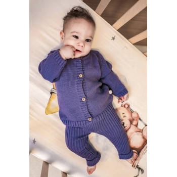 Lou Lou Baby Triko Takım Mavi Lou Lou Baby Triko Takım Mavi