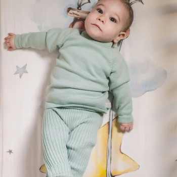 Lou Lou Baby Triko Takım Yeşil