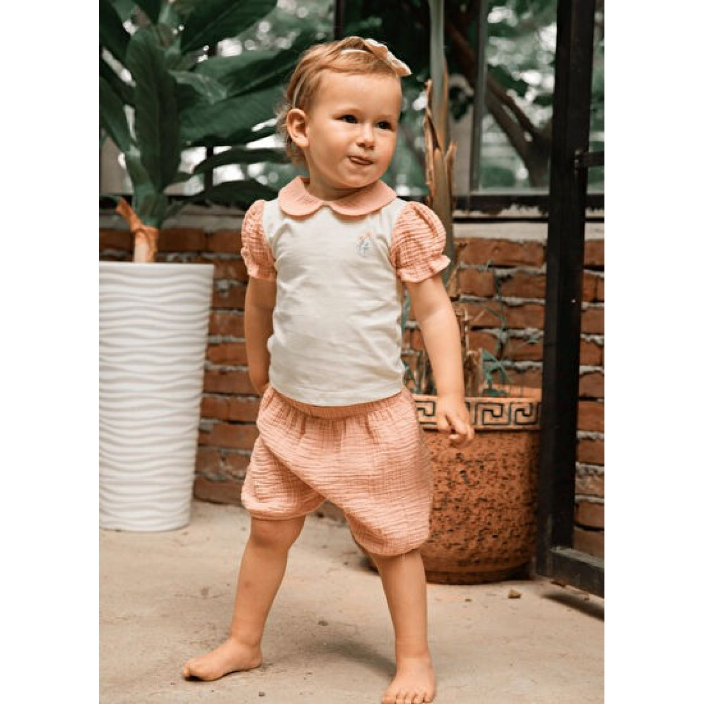 Flora Somon Kız Bebek 2Li Set - LL-FLORALS-03 - 8684278026058