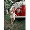 Lucas Hi Nakışlı Ekru/Nar Çiçeği Erkek Bebek Tulum 9-12 Ay - LL-LUCASHI-01 - 8684278026362