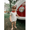 Lucas Hi Nakışlı Ekru/Nar Çiçeği Erkek Bebek Tulum 9-12 Ay - LL-LUCASHI-01 - 8684278026362