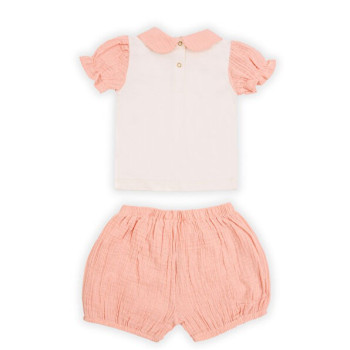 Flora Somon Kız Bebek 2'Li Set Flora Somon Kız Bebek 2'Li Set
