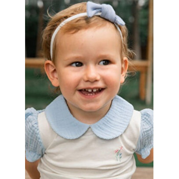 Lou Lou - Flora Mavi/Ekru 2'Li Kız Bebek Seti