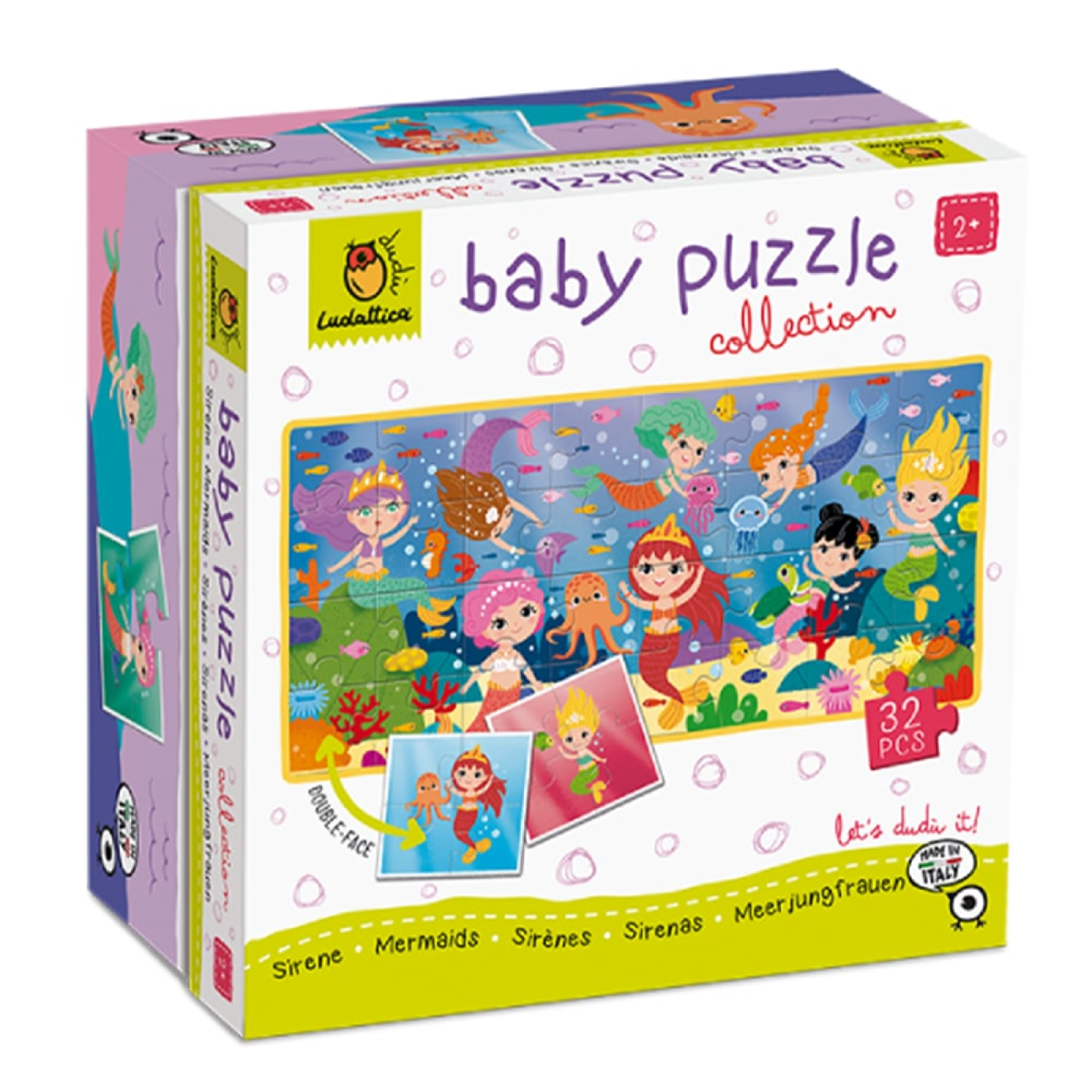 Bebekler için Puzzle - Deniz Kızları - 8057158623157 - 8057158623157