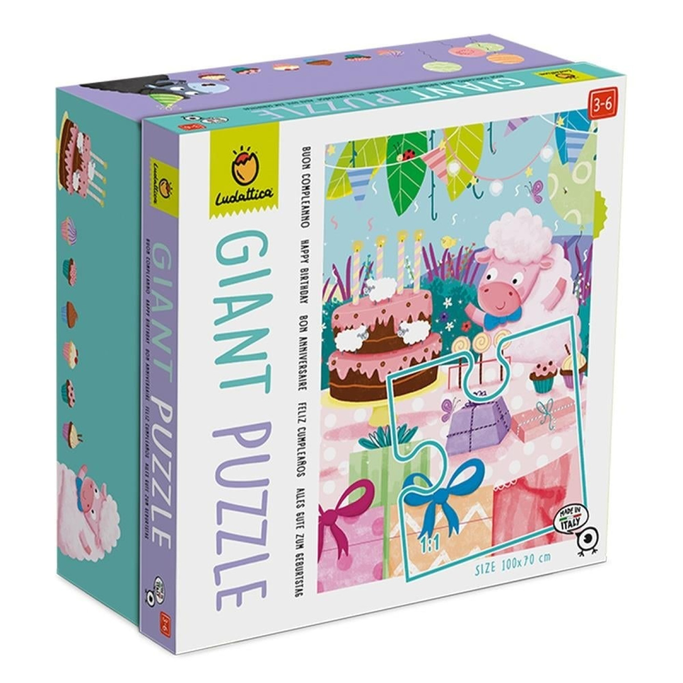 Dev Puzzle - Doğum Günü Partisi - 8008324081783 - 8008324081783