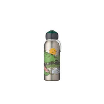 İnsulated Bottle Flip-Up Campus 350 Ml - Dino İnsulated Bottle Flip-Up Campus 350 Ml - Dino