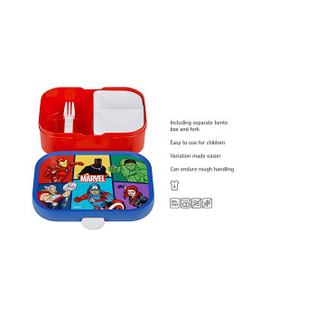 Mepal - Lunch Box Campus - Avengers Mepal - Lunch Box Campus - Avengers