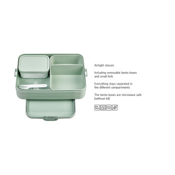 Bento Lunch Box Take A Break Large - '22 Nordic Blue Bento Lunch Box Take A Break Large - '22 Nordic Blue