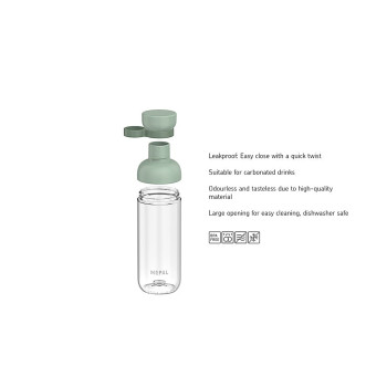 Water Bottle Vita 900 Ml - Nordic Blue Water Bottle Vita 900 Ml - Nordic Blue