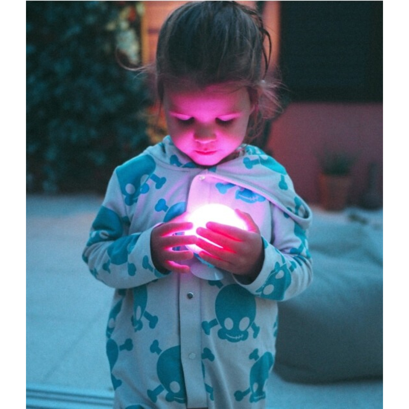 Mega Mush Işıklı Bluetooth Hoparlör - Mavi - MMUSH-BL-01 - 3701613300781