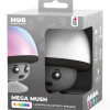 Mob  - Mega Mush Işıklı Bluetooth Hoparlör - Siyah