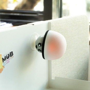 Mob  - Mega Mush Işıklı Bluetooth Hoparlör - Siyah