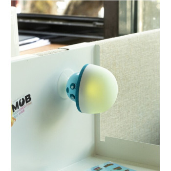 Mega Mush Işıklı Bluetooth Hoparlör - Mavi Mega Mush Işıklı Bluetooth Hoparlör - Mavi