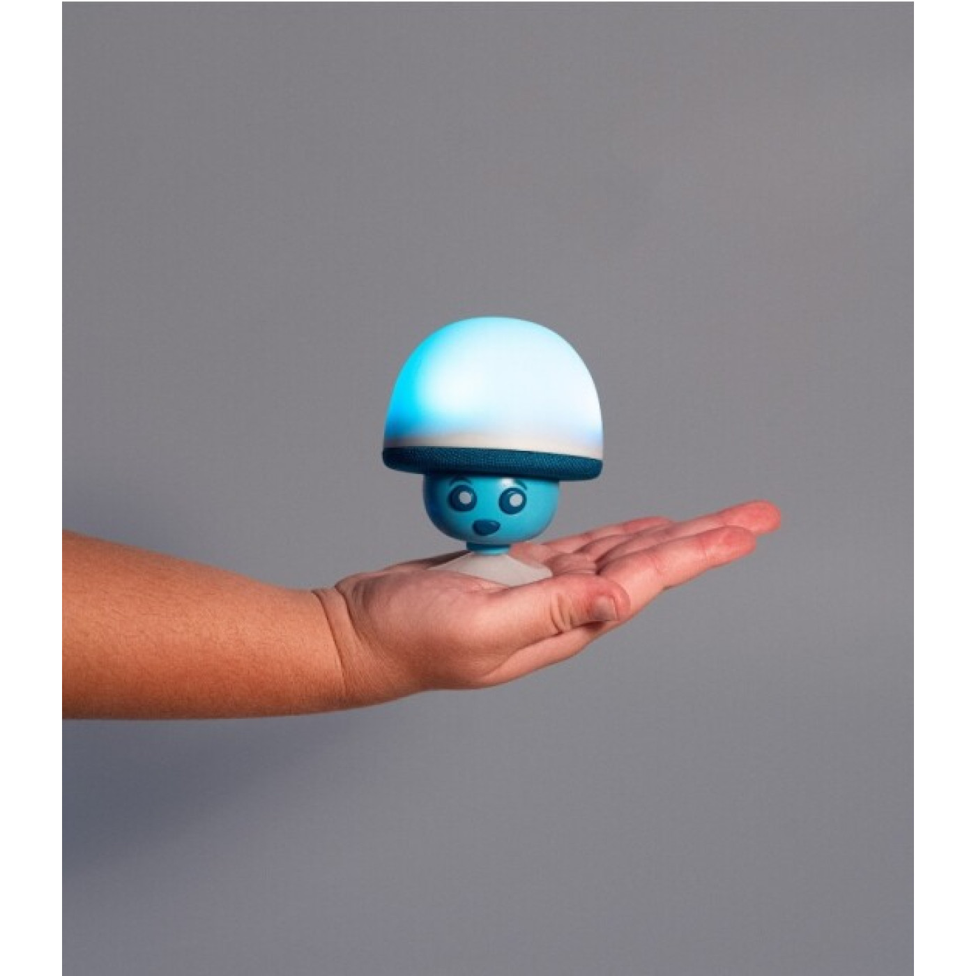 Mega Mush Işıklı Bluetooth Hoparlör - Mavi - MMUSH-BL-01 - 3701613300781