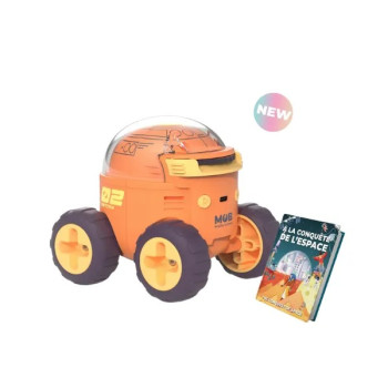 Uzay Gezgini Projeksiyon Lambası – İngilizce Ve Fransızca Kitaplı