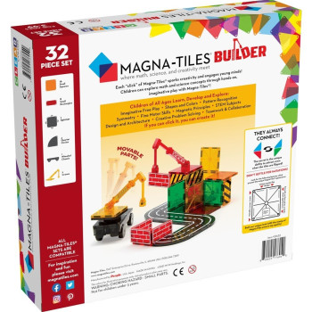 Magna-Tiles - İnşaat - 32 Parça