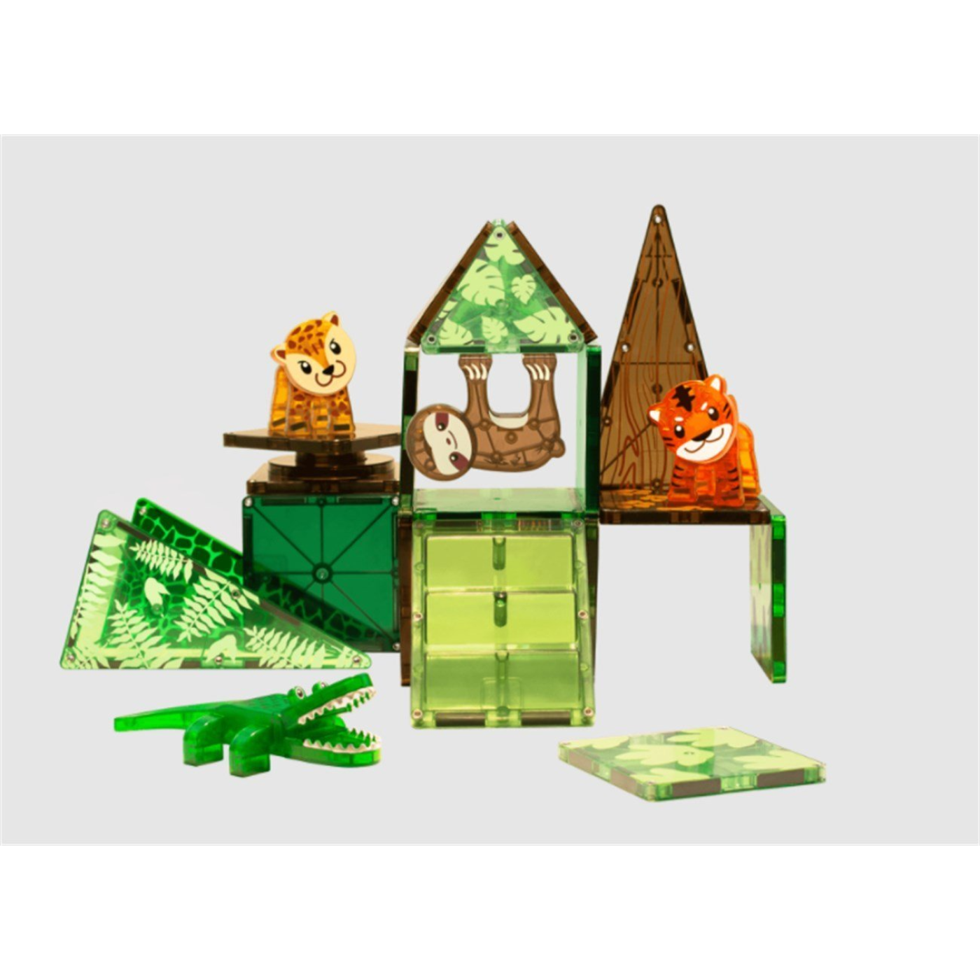 Magna-Tiles - Orman Hayvanları - 25 Parça