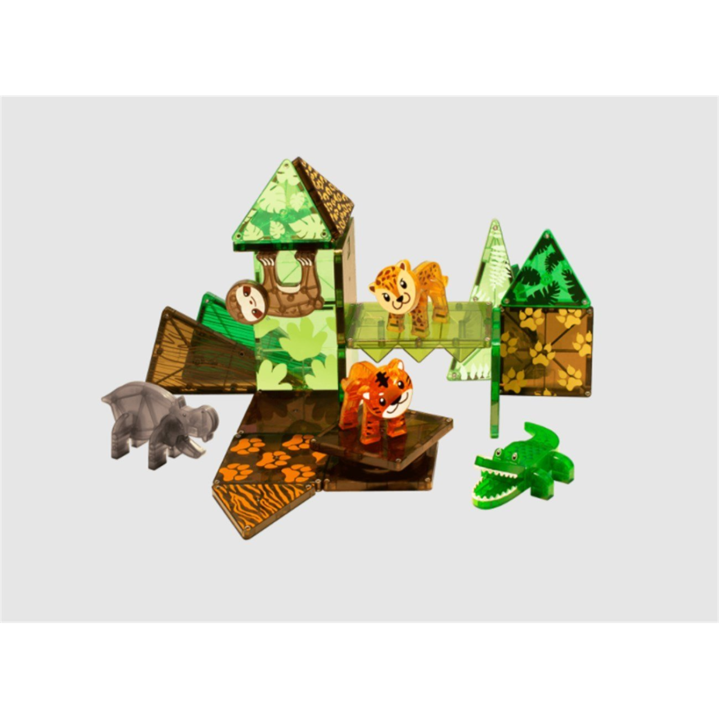 Magna-Tiles - Orman Hayvanları - 25 Parça