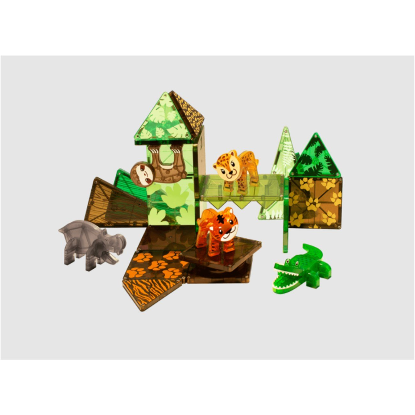 Magna-Tiles - Orman - 25 Parça - 21225 - 850025176033