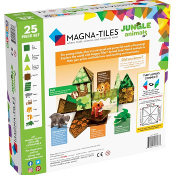 Magna-Tiles - Orman - 25 Parça