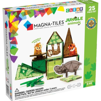 Magna-Tiles - Orman Hayvanları - 25 Parça