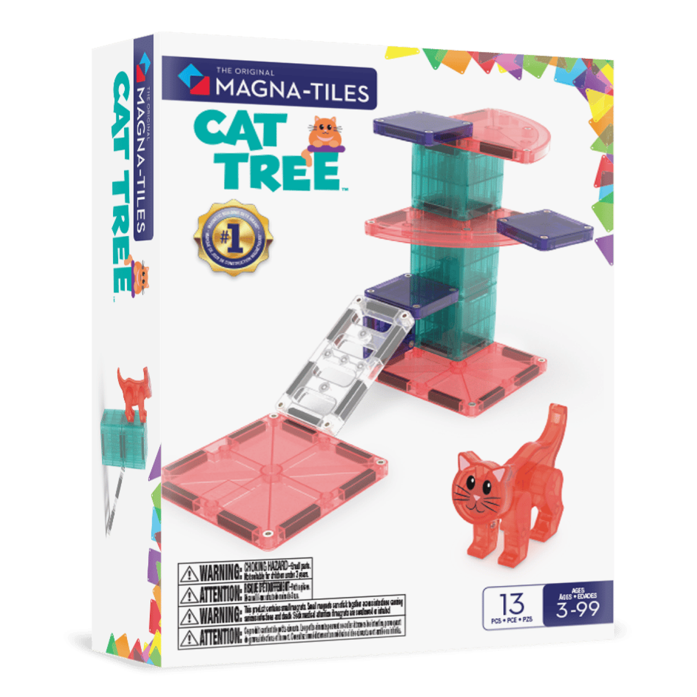 MAGNA-TILES® - Cat Tree - 13 Parça - 252013CT - 850025176576