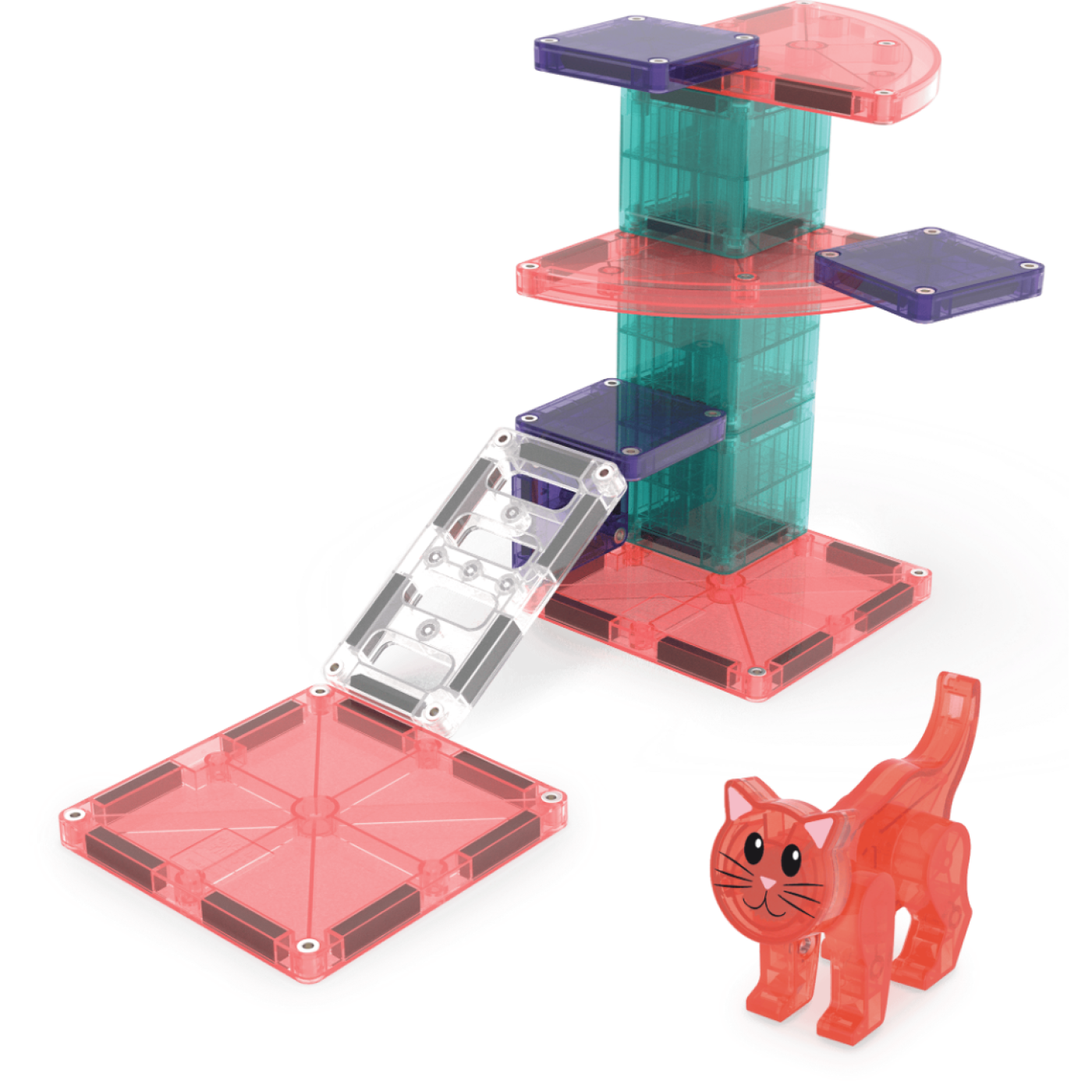 MAGNA-TILES® - Cat Tree - 13 Parça - 252013CT - 850025176576