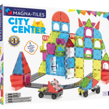 MAGNA-TILES® - City Center Manyetik Bloklar - 110 Parçac