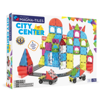 MAGNA-TILES® - City Center Manyetik Bloklar - 110 Parçac