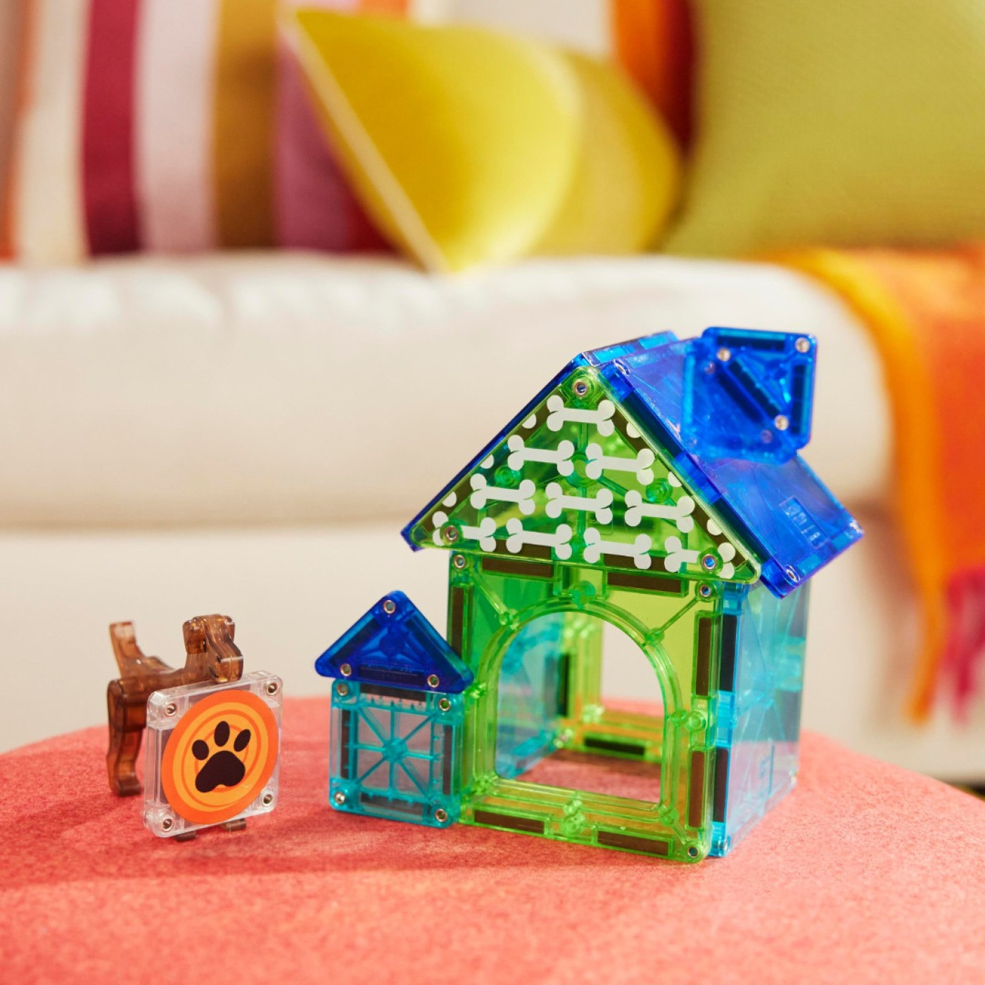 MAGNA-TILES® - Dog House - 13 Parça - 252013DH - 850025176569