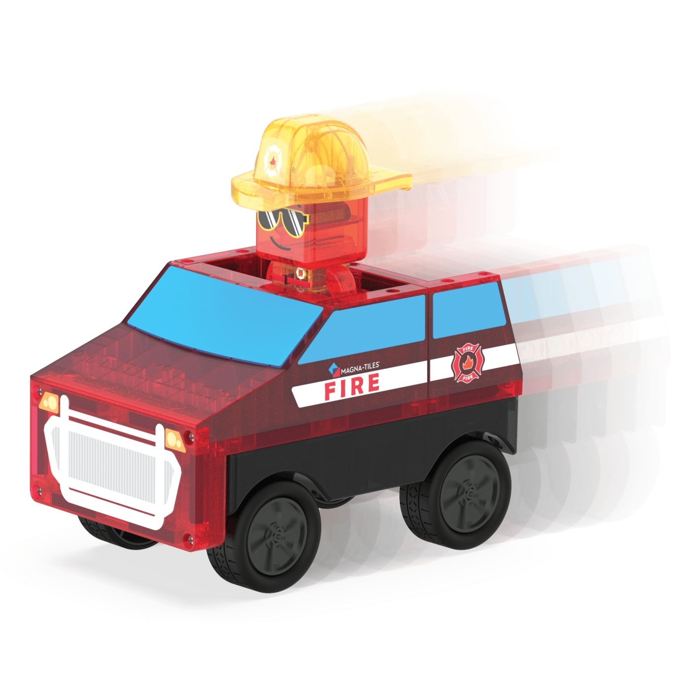 MAGNA-TILES® - Fire Rescue Manyetik Bloklar - 27 Parça - 252027FR - 850025176521
