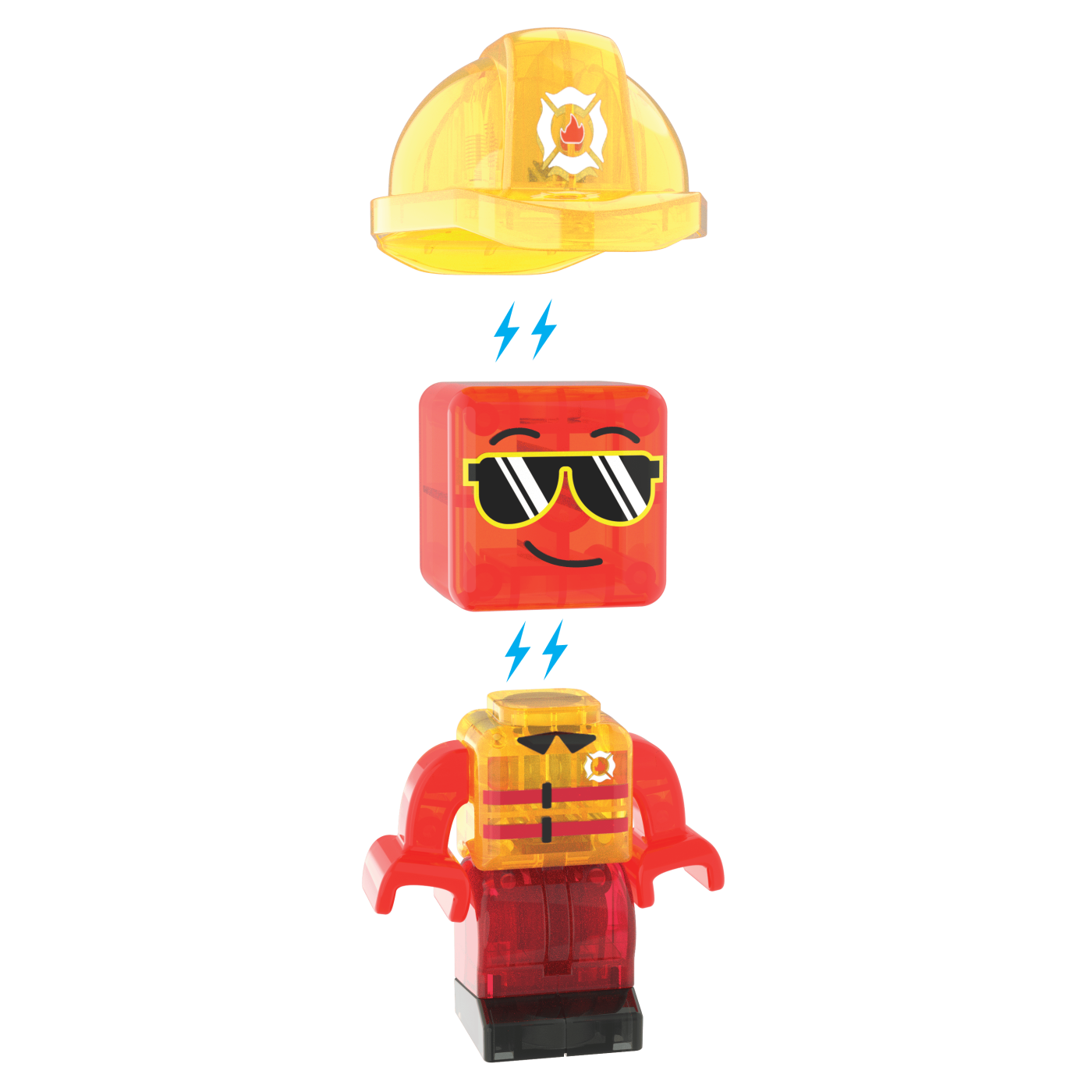 MAGNA-TILES® - Fire Rescue Manyetik Bloklar - 27 Parça - 252027FR - 850025176521