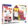 MAGNA-TILES® - Fire Station Manyetik Bloklar - 50 Parça
