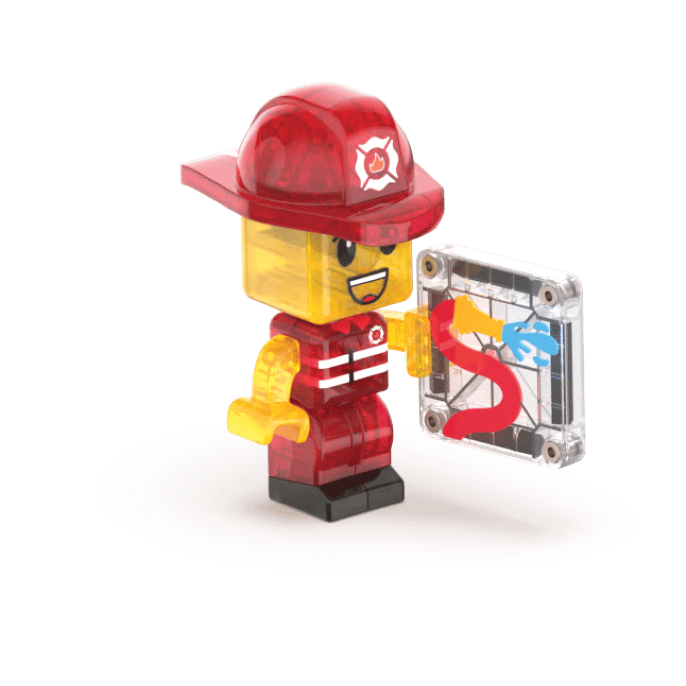 MAGNA-TILES® - Fire Station Manyetik Bloklar - 50 Parça