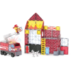 MAGNA-TILES® - Fire Station Manyetik Bloklar - 50 Parça