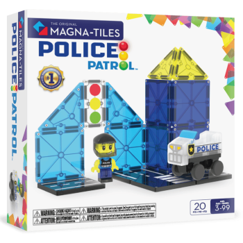 MAGNA-TILES® - Police Patrol - 20 Parça