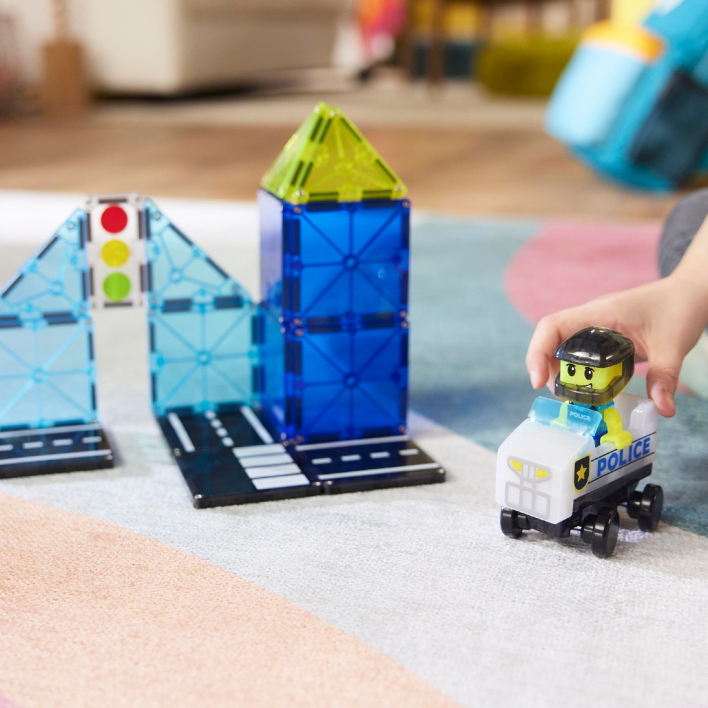 MAGNA-TILES® - Police Patrol - 20 Parça - 252020PO - 850025176484